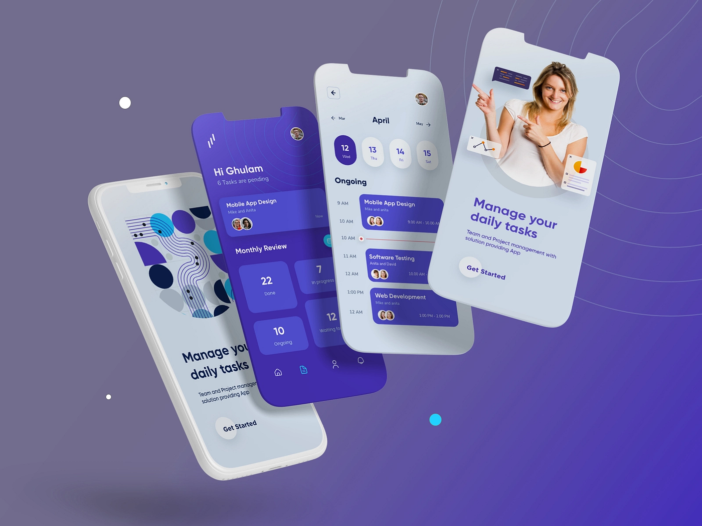 Mobile App Wireframes