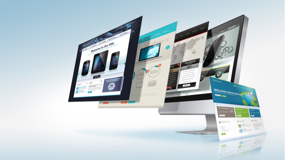 first website page showcase