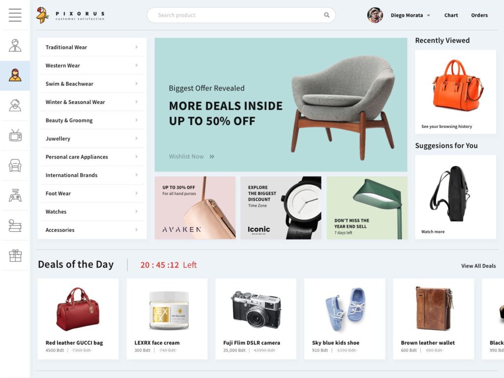 website page image
